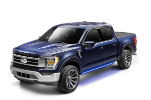 Ford F-150 Electric Running Boards - AMP Research - PowerStep Vision - `21-`24
